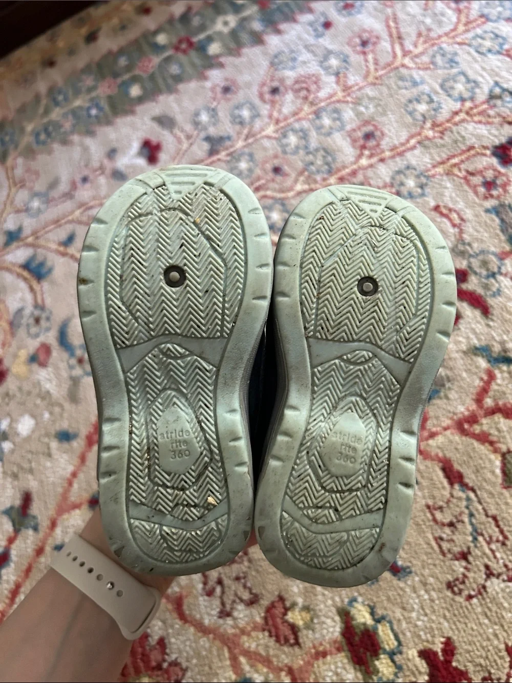 Stride Rite Size 7 Kids Waterproof Winter Boots - Light Purple/Gray